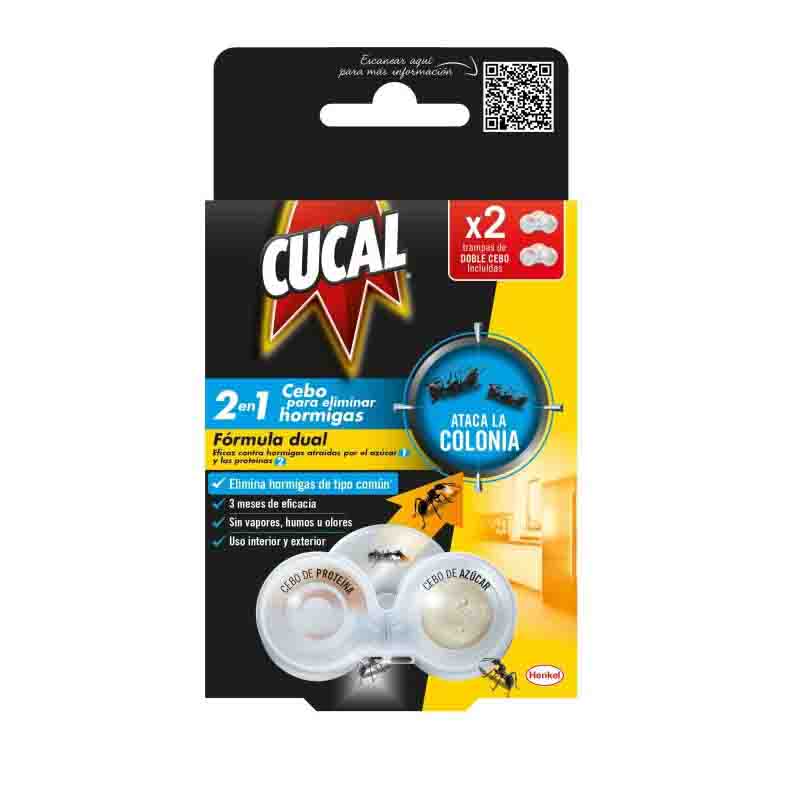 Cucal insecticida trampa hormigas 2 unidades - Imagen 2