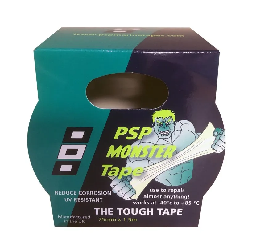 Cinta repara a Bordo.-adhesiva de Polímero MONSTER TAPE (75mm x 1,5mts) - Imagen 3