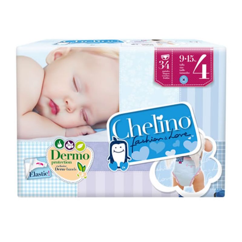 CHELINO PAÑAL TALLA 4 9-15kg x34 - Imagen 2