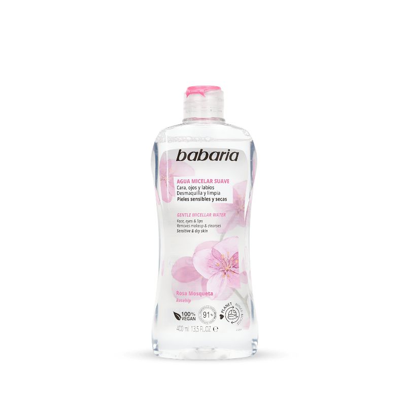 BABARIA AGUA MICELAR ROSA MOSQUETA 400ml 31665 - Imagen 2