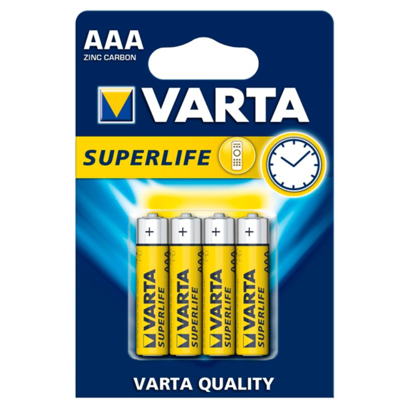 Pilas Varta superlife LR3 4 unidades