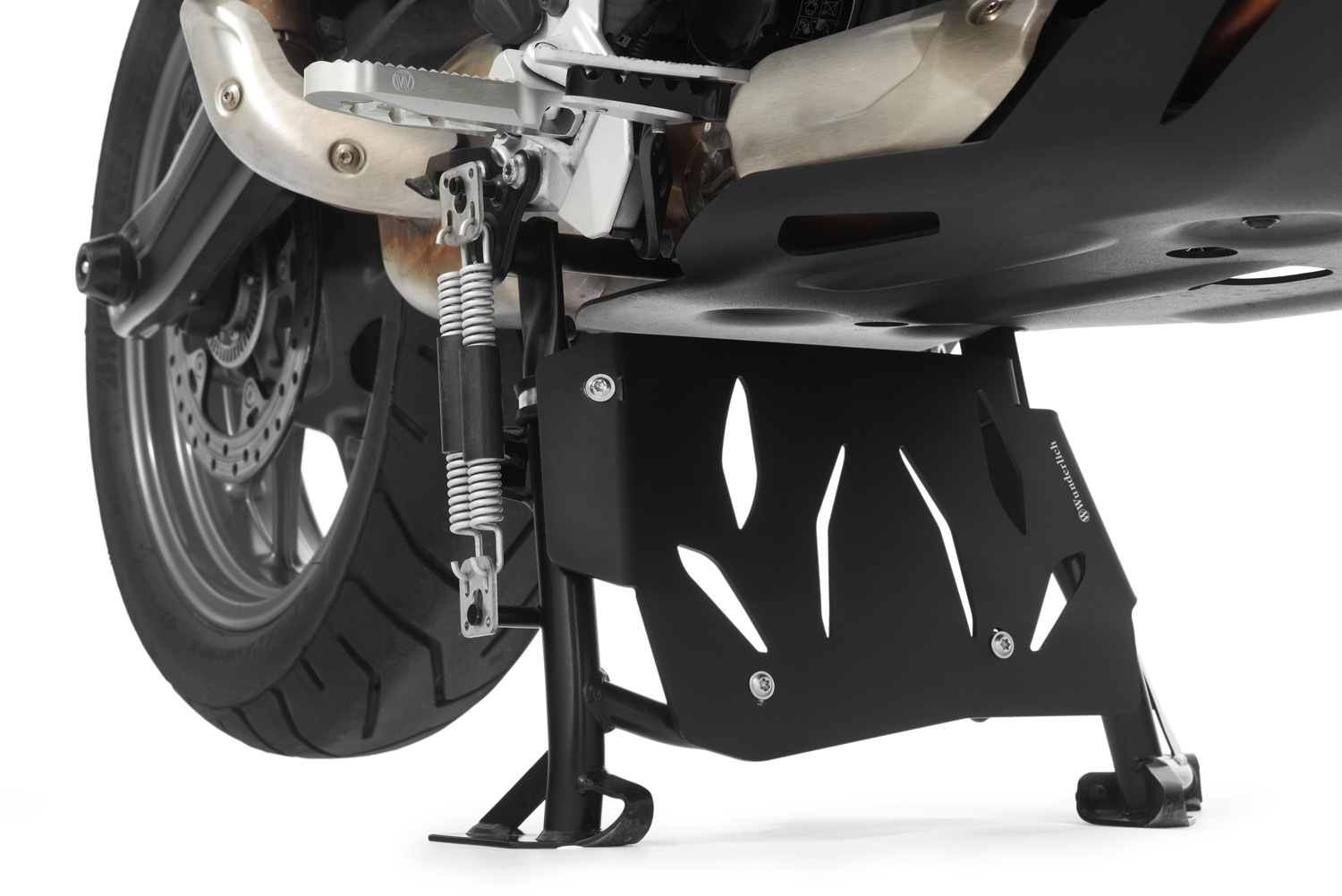 Placa de protección de Wunderlich para caballete central F 750 GS - Imagen 2