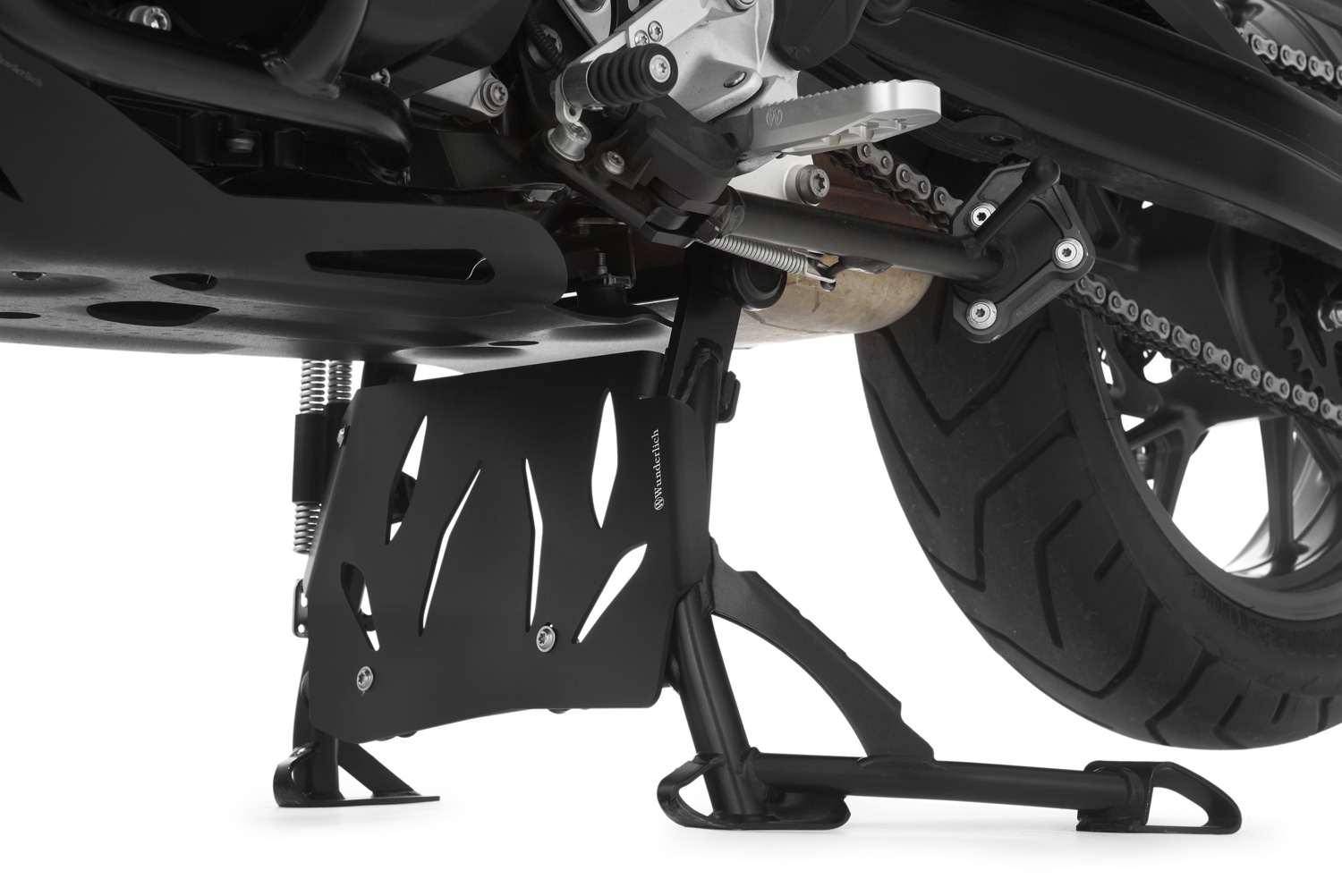 Placa de protección de Wunderlich para caballete central F 750 GS - Imagen 3
