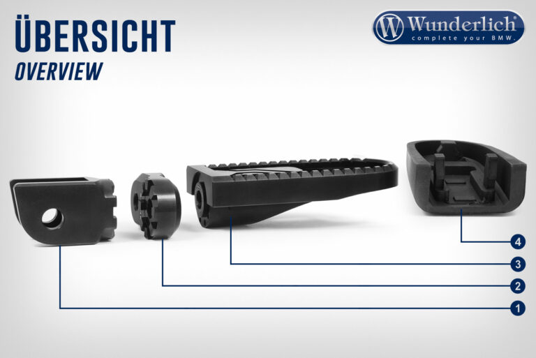 Wunderlich Adaptador Vario EVO1 (par) para BMW - Imagen 4