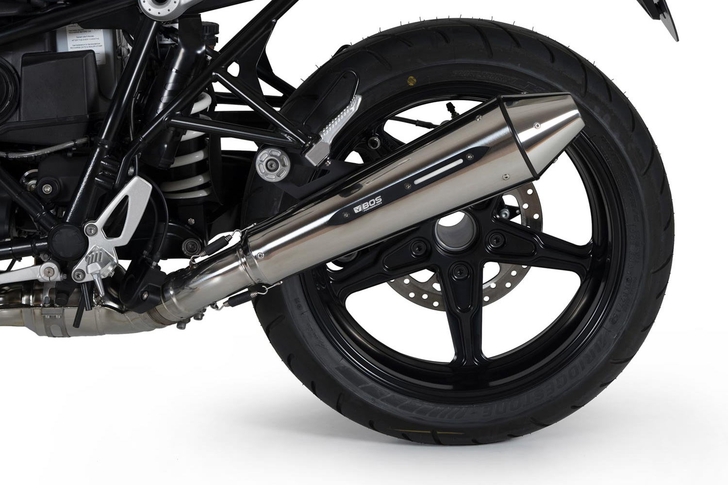 Silenciador trasero BOS Slip-On R nineT «Taper» (EURO 4) - Imagen 2