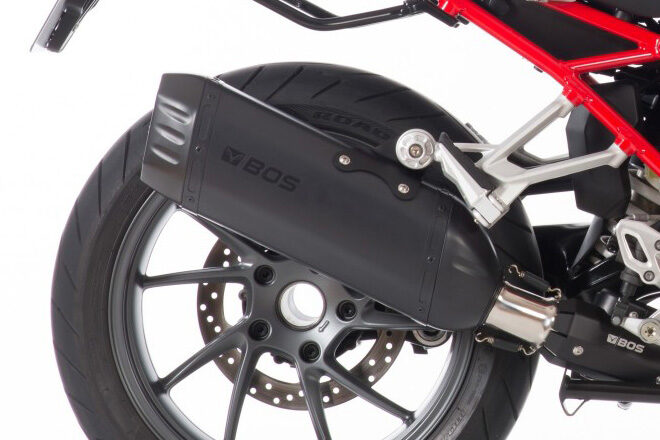 Silenciador trasero BOS Slip-On R 1200 R/RS LC «Desert Fox» (EURO 4) - Imagen 9