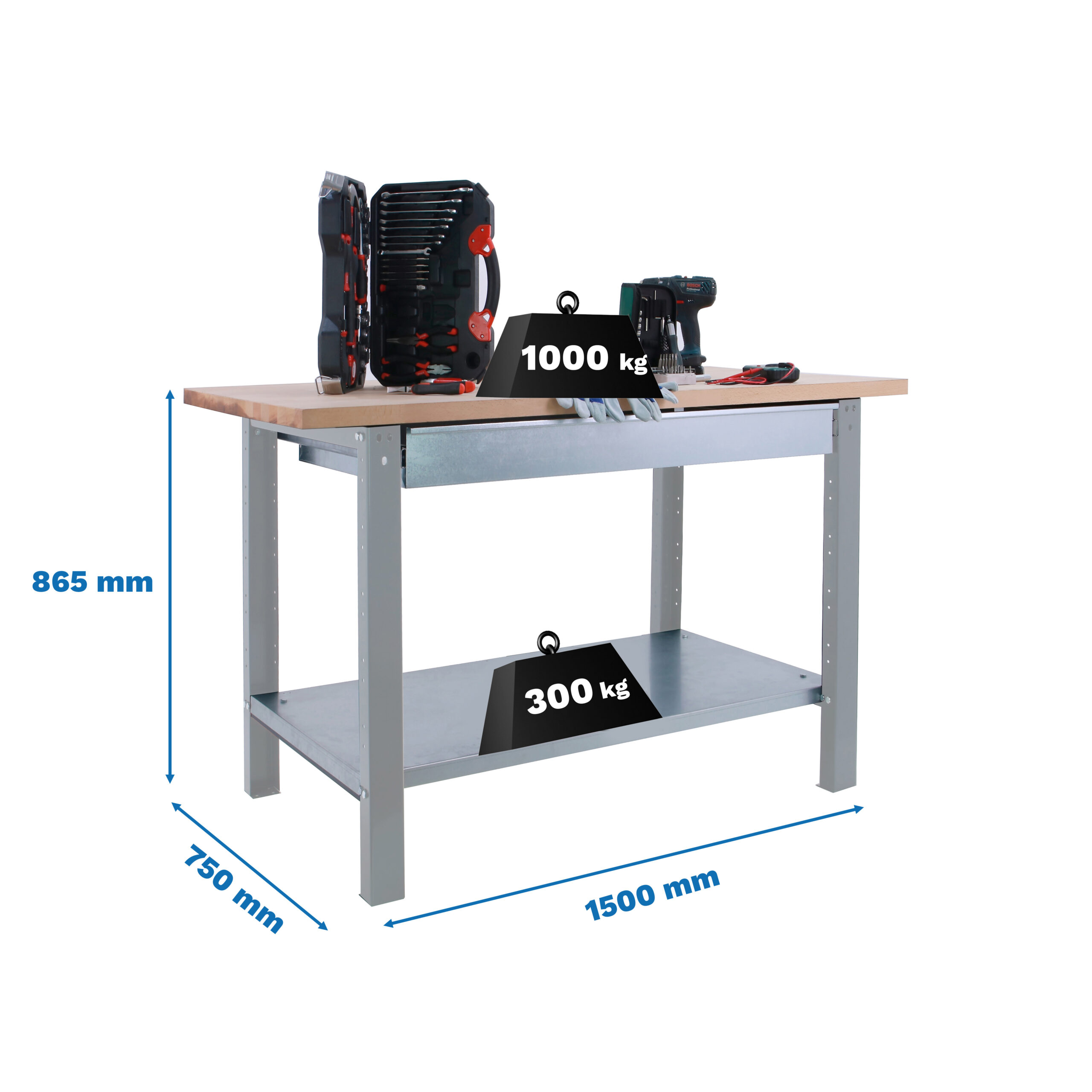 Banco de trabajo Simonwork Bt6L Pro Laminate 1Box - Imagen 4