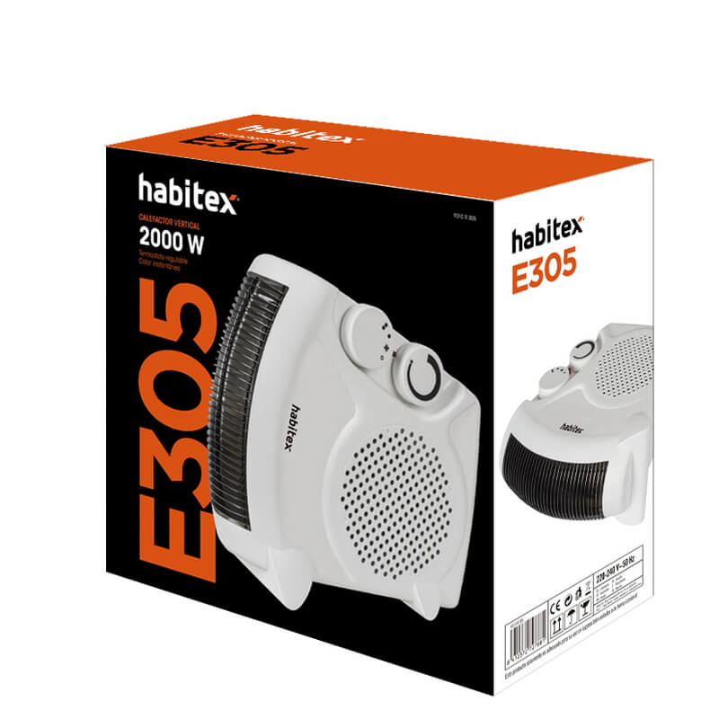 Termoventilador E305 HABITEX 2000 W - Imagen 3