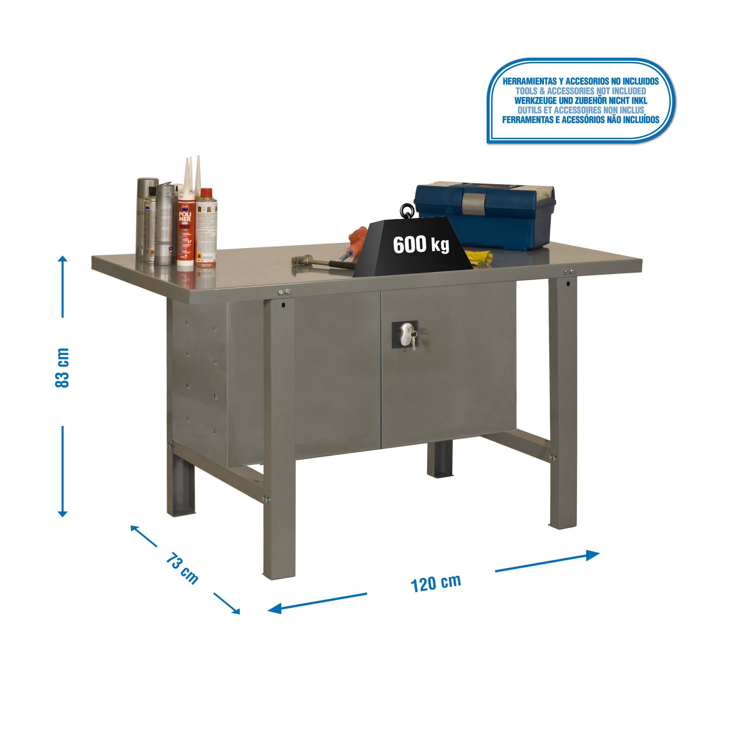 Banco de trabajo Simonwork Bt6 Metal Cabinet - Imagen 4