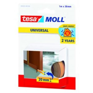 TESAMOLL UMBRAL BAJO PUERTAS MARRON 1 METRO x 20mm
