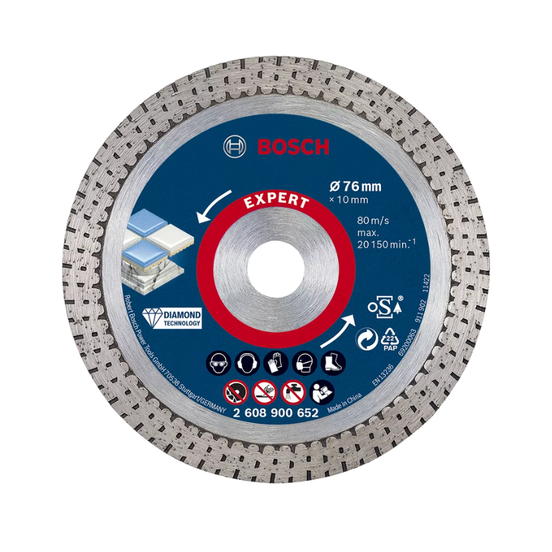 Disco de diamante EXPERT Hard Ceramic 76mm - Imagen 2