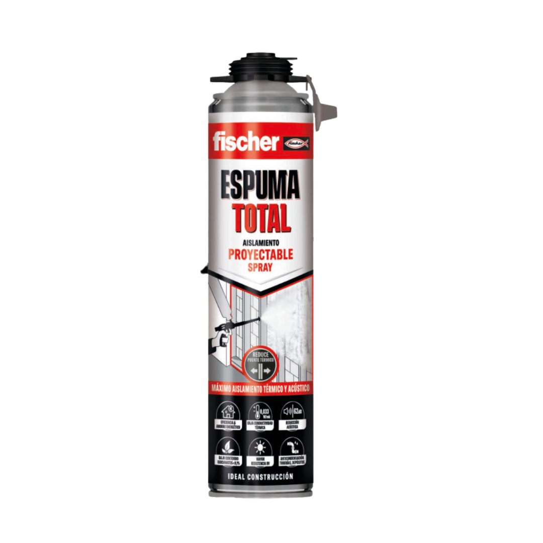 Espuma Total Aislamiento Proyectable Spray Fischer - Imagen 2