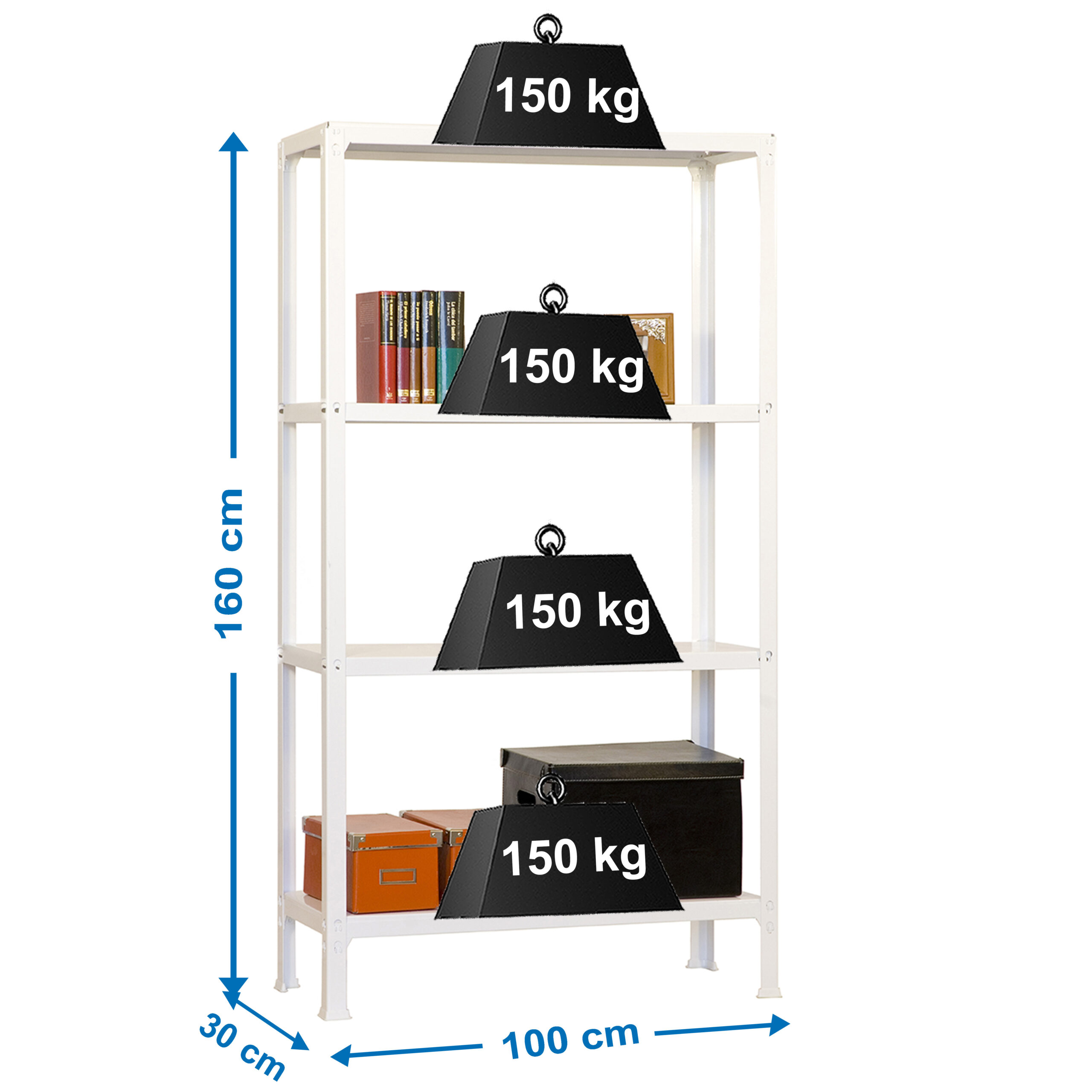 Estantería sin tornillos Simonhome Click Plus 4 - Imagen 4