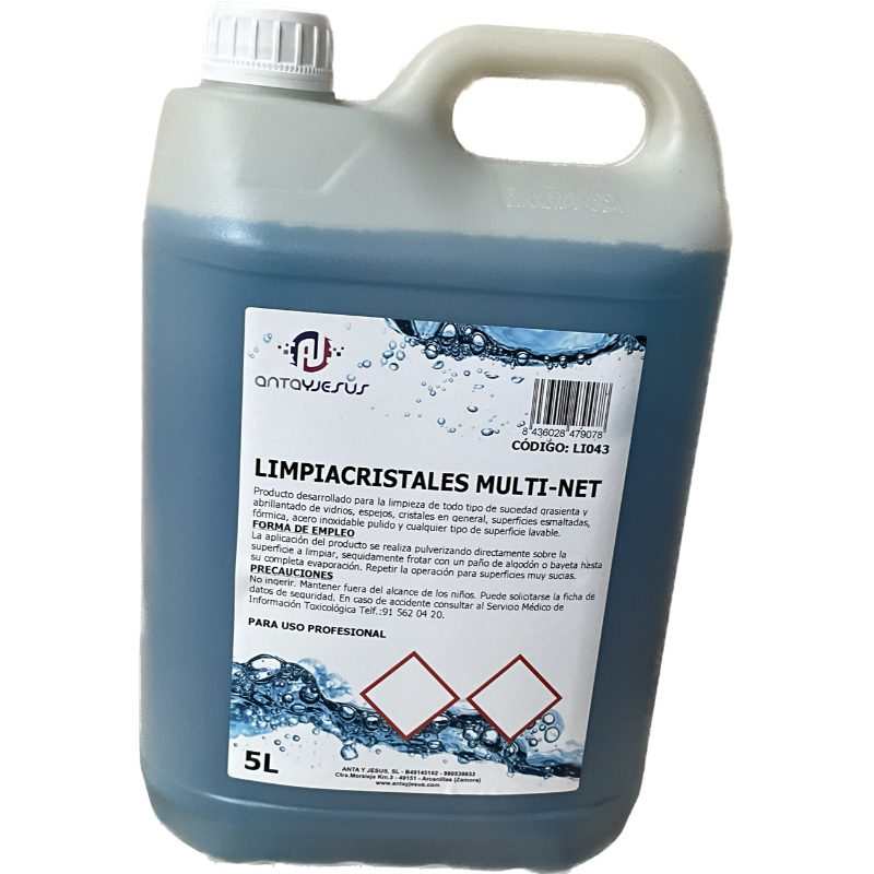 AYJ Limpiacristales Multi-Net 5 Litros