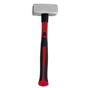 Maza de albañil mango fibra de vidrio 2500 gr Inox Aisi 420 DOGHER 20705-2500