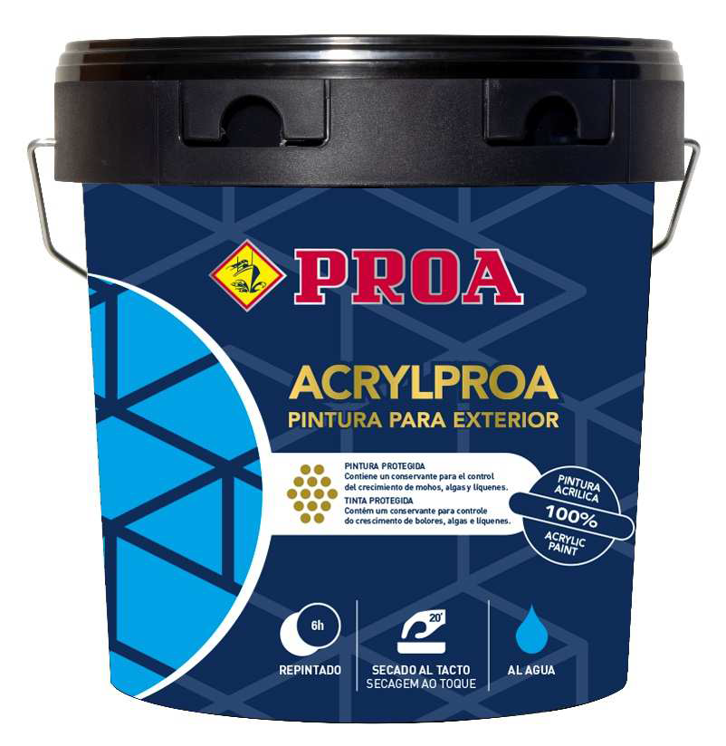 Pintura Exterior Acrylproa - Imagen 2