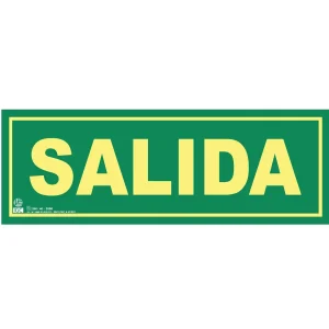 Señal de evacuación : Salida