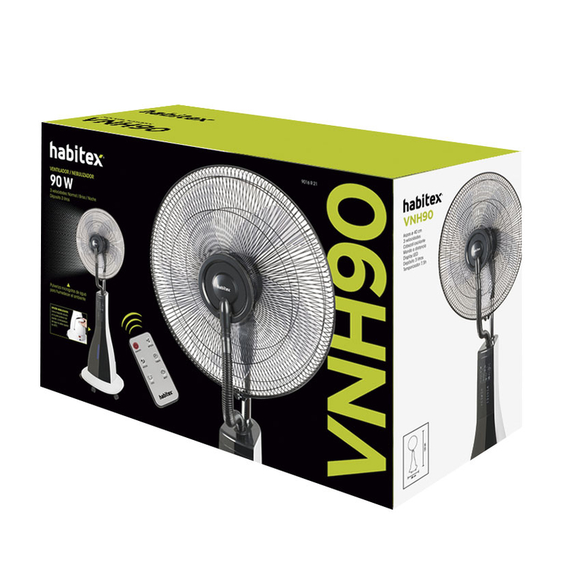 Ventilador Nebulizador Habitex VNH90 90W - Imagen 7