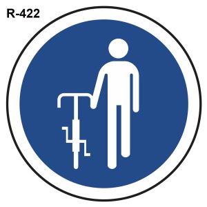 Desmontar y continuar a pie – ( R-422 )