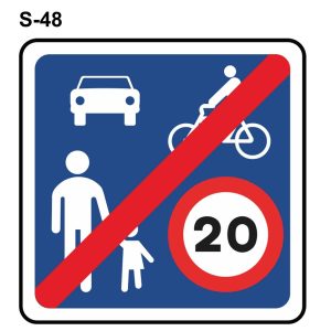 Fin de zona de coexistencia ( S-47 )