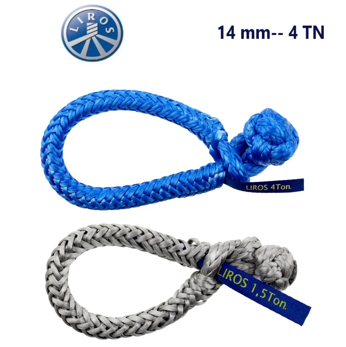 Grillete Textil –LIROS D-PRO —Dineema SK75—-Ø: 14 mm