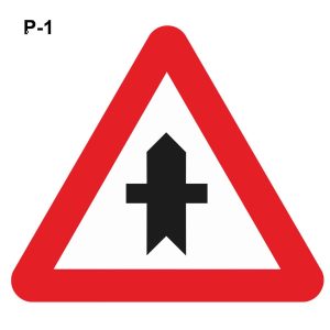 Intersección con prioridad – ( P-1 )