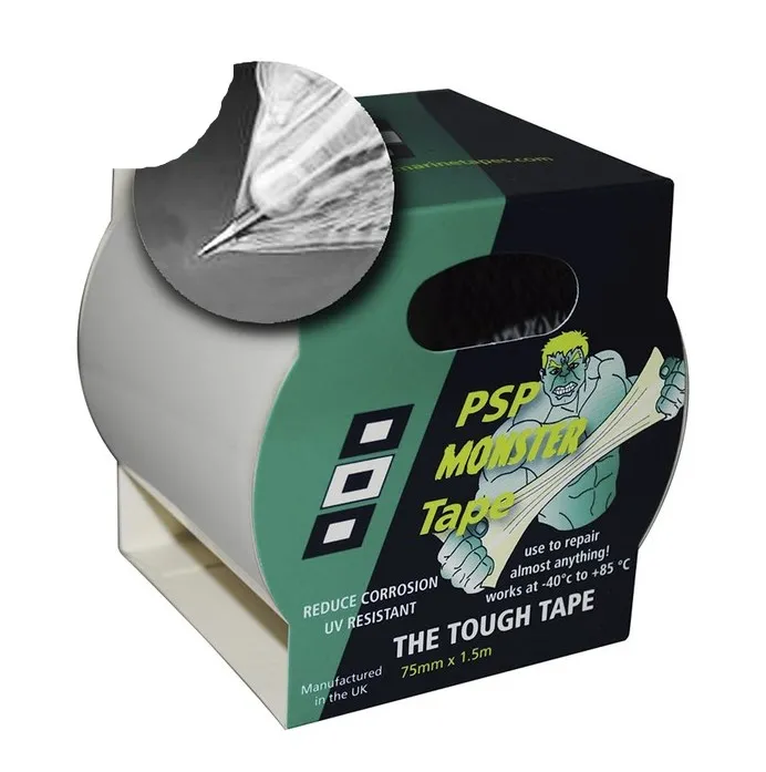 Cinta repara a Bordo.-adhesiva de Polímero MONSTER TAPE (75mm x 1,5mts)