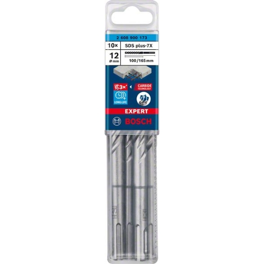 EXPERT SDS plus-7x: 12 x 100 x 165:10uds