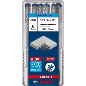 EXPERT SDS plus-7x: 6 x 50 x 115:30uds