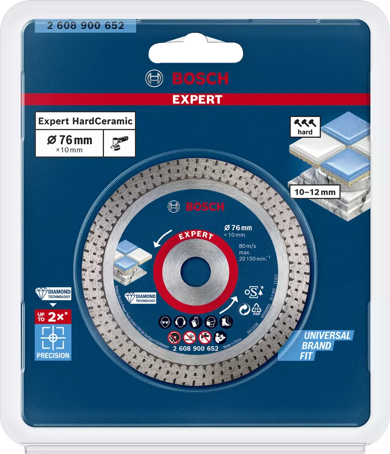 Disco de diamante EXPERT Hard Ceramic 76mm - Imagen 3