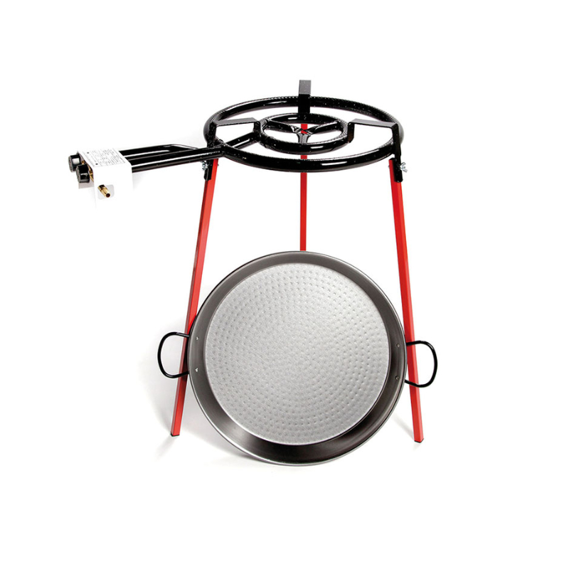 Quemador de Tubo + Paellera de 46 cm