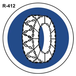 Cadenas para nieve ( R-412 )