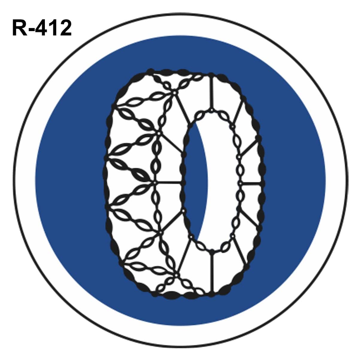 Cadenas para nieve ( R-412 )