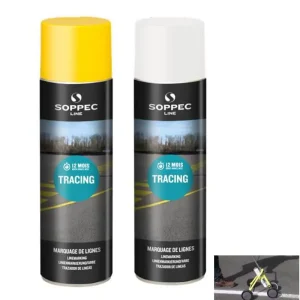 Spray Soppec de señalización marcador de líneas para suelos