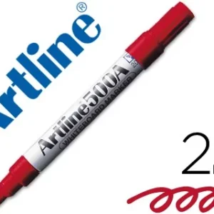 ROTULADOR ARTLINE PIZARRA EK-500 ROJO PUNTA REDONDA 2 MM RECARGABLE