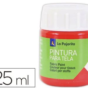 PINTURA PARA TELA LA PAJARITA ESCARLATA 25 ML