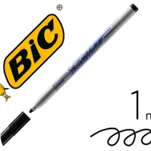 ROTULADOR BIC VELLEDA FINO PARA PIZARRA NEGRO PUNTA REDONDA 1 MM