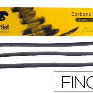 CARBONCILLO ARTIST FINO 3-4 MM CAJA DE 10 UNIDADES