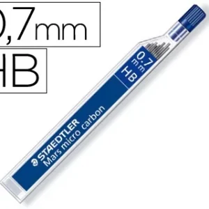 MINAS STAEDTLER MARS MICRO GRAFITO 0,7 MM HB TUBO CON 12 MINAS