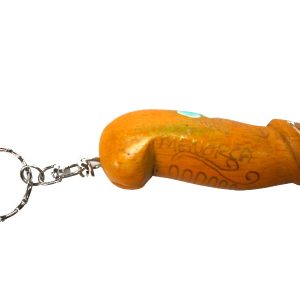 Etnico llavero pene 8cm pintado menorca goldpenis