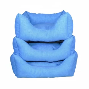 CHACON Cama Cuadrada Edgar Turquesa Juego 50+55+65 cm.