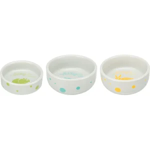 TRIXIE Comedero Ceramico Spotlight comic Conejos 250ml/11cm