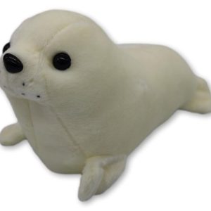 Peluche de foca blanca