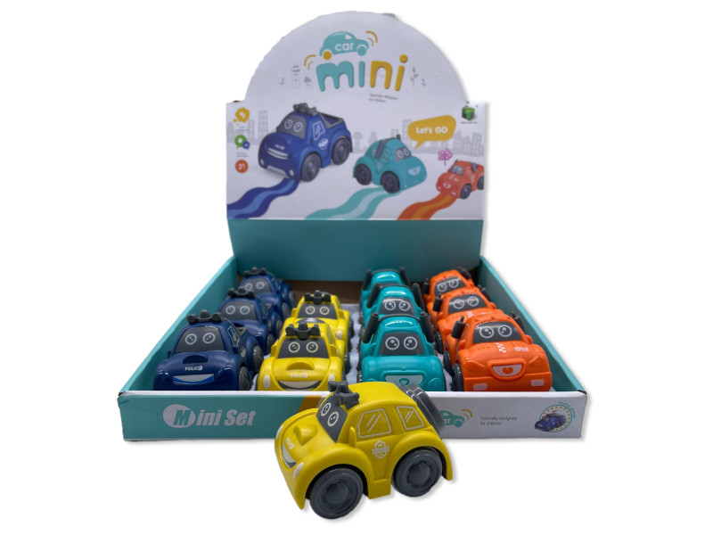 Expositor 12 Mini Coches de Juguete Car Mini