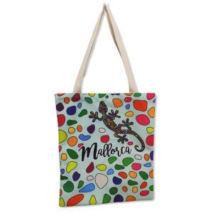 Sa.co shopping bag 33×40 nº6 mallorca lagarto piedras