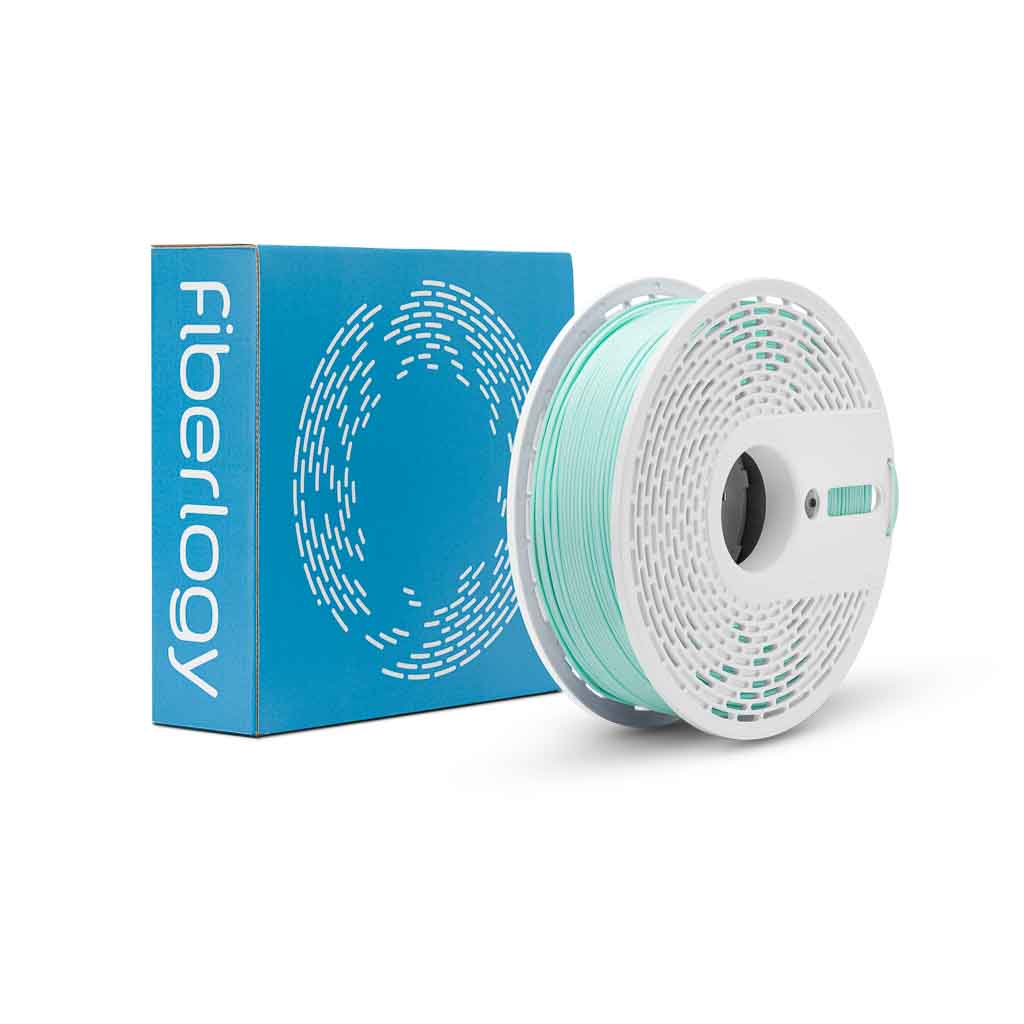 Filamento para impresora 3D Fiberlogy Matte PETG Pastel Mint 1,75 mm 0,85 kg - Imagen 3