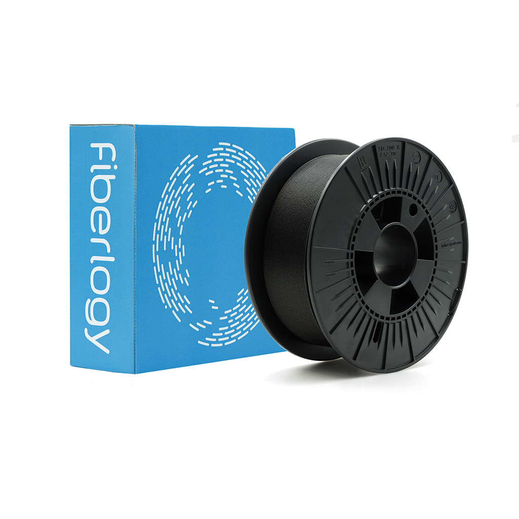 Filamento para impresora 3D Fiberlogy PA12 + CF15 Negro 1,75 mm 1,00 kg - Imagen 3
