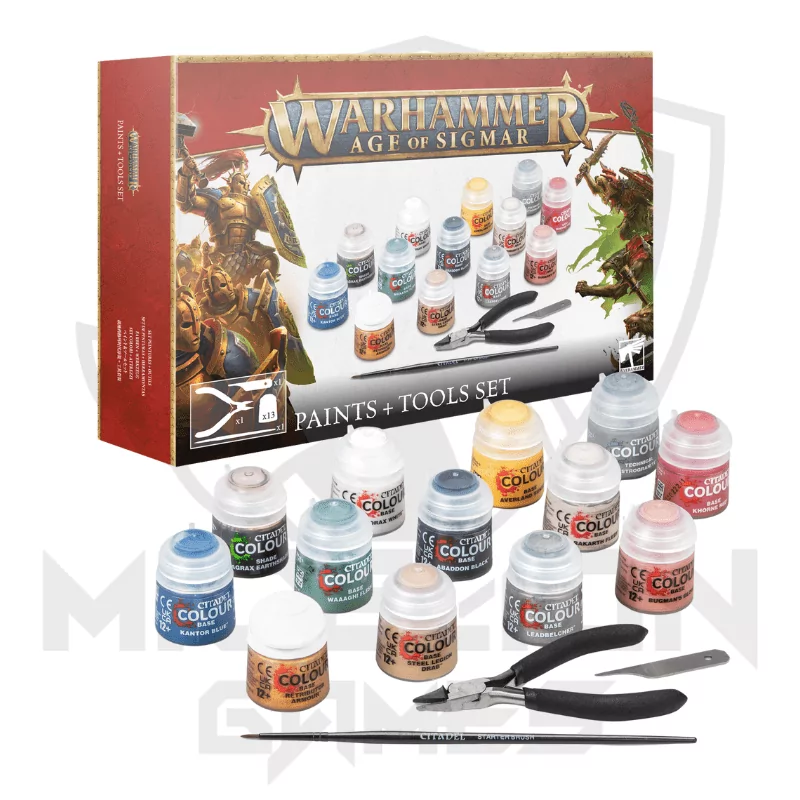 Set de pintura + set de herramientas Forjados en la Tormenta Warhammer Age of Sigmar GW