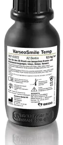 Resina para impresora 3D Bego VarseoSmile Temp BL, 0,25 kg