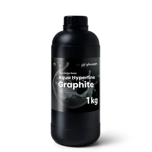 Resina para impresora 3D Phrozen Aqua Hyperfine Grafito